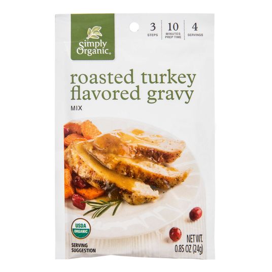 Simply Organic Roasted Turkey Gravy Mix, Organic Azure Standard