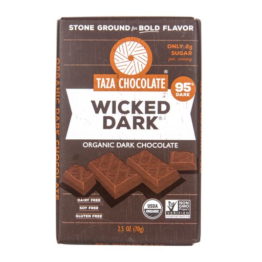 Taza Amaze Bar, Wicked Dark 95% - Azure Standard