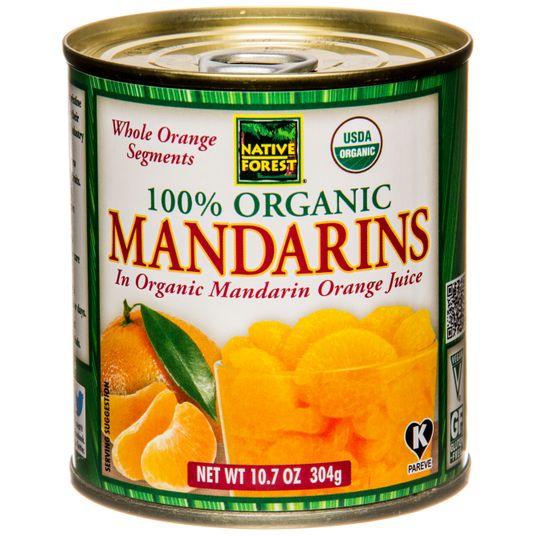 Native Forest Mandarin Oranges, Organic Azure Standard