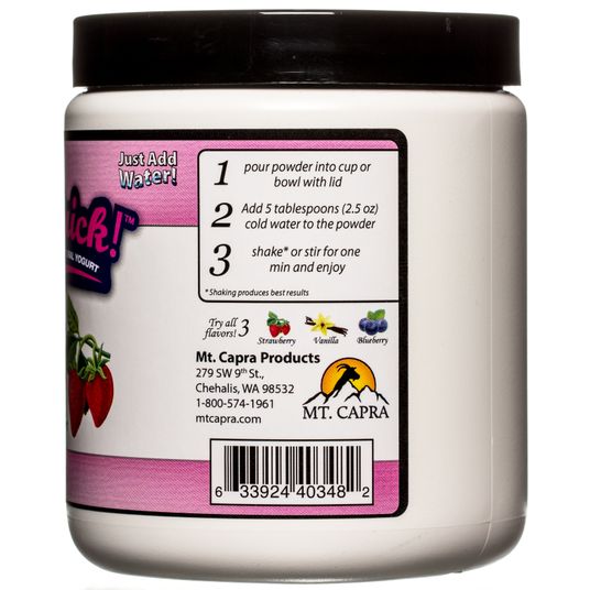 Mt. Capra Yo-Quick, Instant Goat Milk Yogurt, Sensational