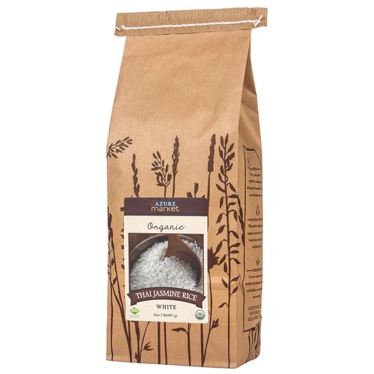 Azure Market Organics Rice, Thai Jasmine White, Organic - Azure