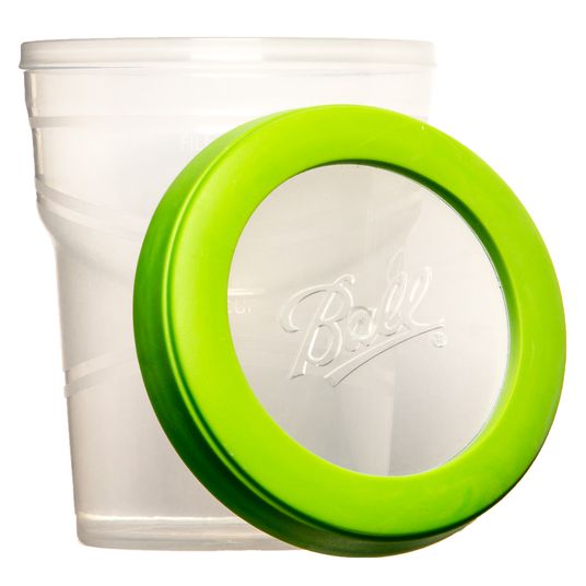 Ball 8 Oz. Plastic Freezer Jar - Dazey's Supply