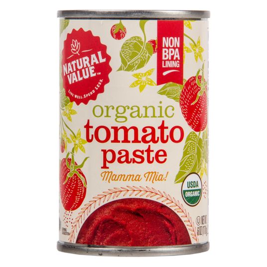 Natural Value Tomato Paste, Organic Azure Standard