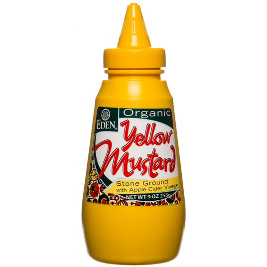 Eden Foods Yellow Mustard, Squeezable, Organic - Azure Standard