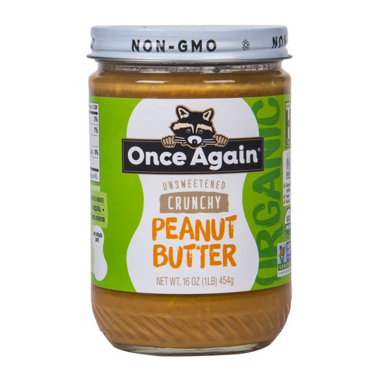 Once Again Nut Butter, Inc. Peanut Butter, Unsweetened, Crunchy