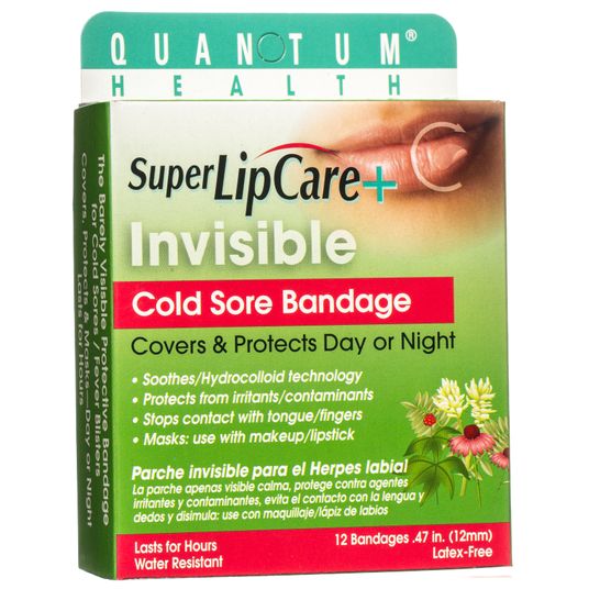 Quantum Health Super LipCare+ Invisible Cold Sore Bandage Azure Standard