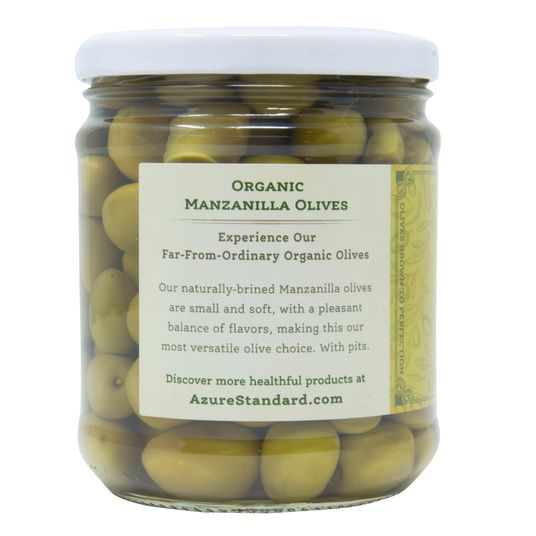 Azure Market Organics Manzanilla Olives, Organic - Azure Standard