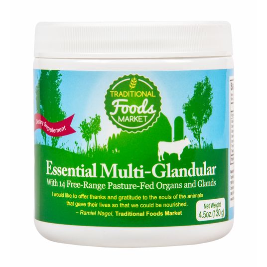 Traditional Foods Market Essential MultiGlandular and Glands