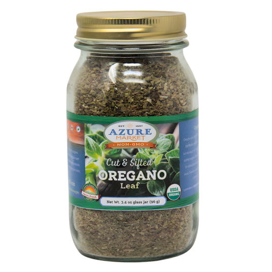 Azure Market Organics Oregano Leaf, Cut & Sifted, Organic - Azure