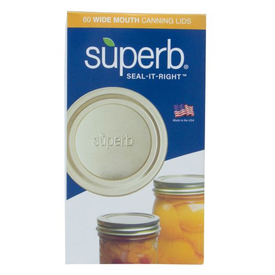 Superb Canning Lids, Mason, Wide Mouth Azure Standard