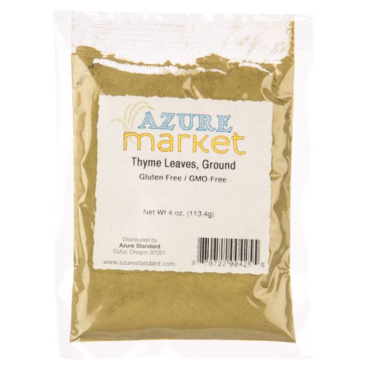 Azure Market Thyme Leaves, Powder - Azure Standard