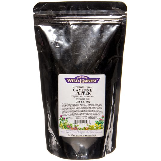Oregon's Wild Harvest Cayenne Fruit Powder, Organic Azure Standard