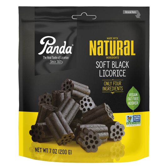マルコ黒 LL 　すみっち Panda Black Licorice Chews - Azure Standard