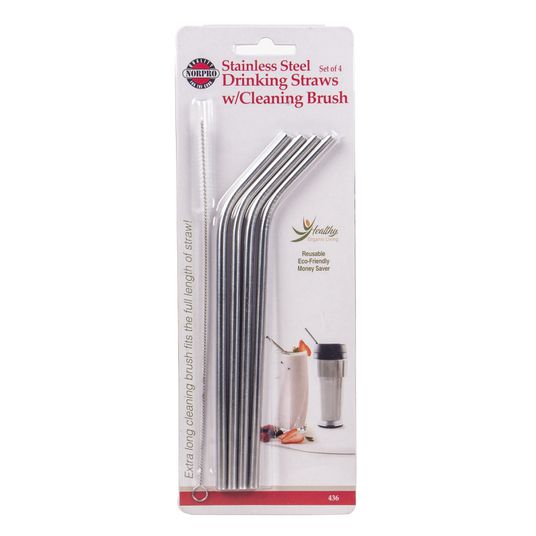 Drink Straw Cleaning Brush (set of 4)