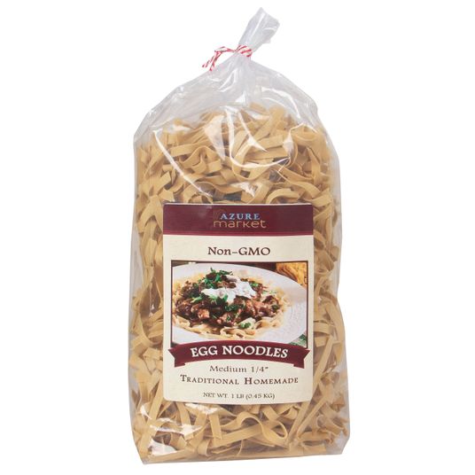 Azure Market Traditional Homemade Egg Noodles, Medium 1/4 inch Azure Standard