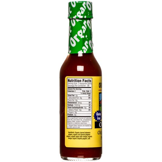 Organic Harvest Foods Chipotle Habanero Pepper Sauce, Organic