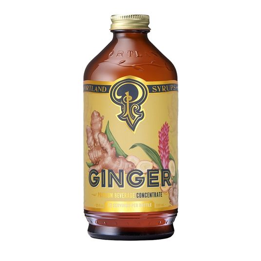 Portland Syrups Beverage Concentrate, Ginger Syrup - Azure Standard