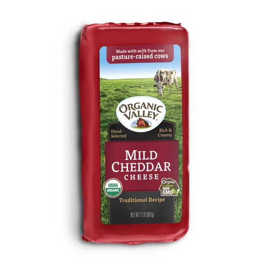 Organic Valley Mild Cheddar Cheese, Organic - Azure Standard