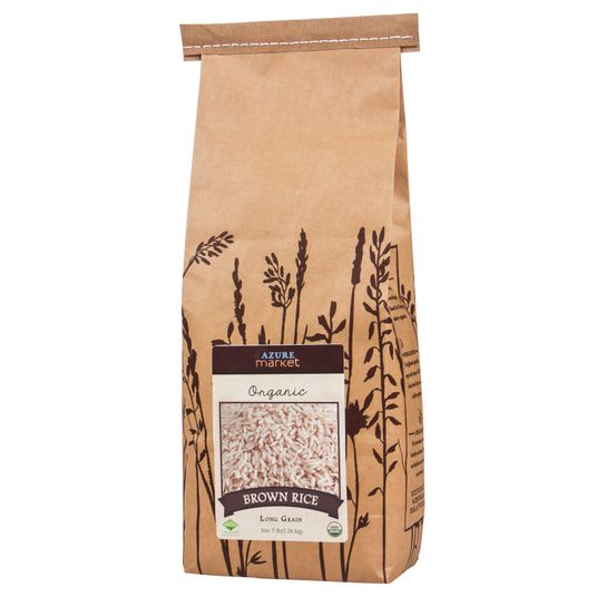 米・雑穀・粉類 Reiwa7 2025Oita Grown Nicomaru BrownRice Azure Market Organics Rice, Long Grain, Brown Organic - Azure Standard