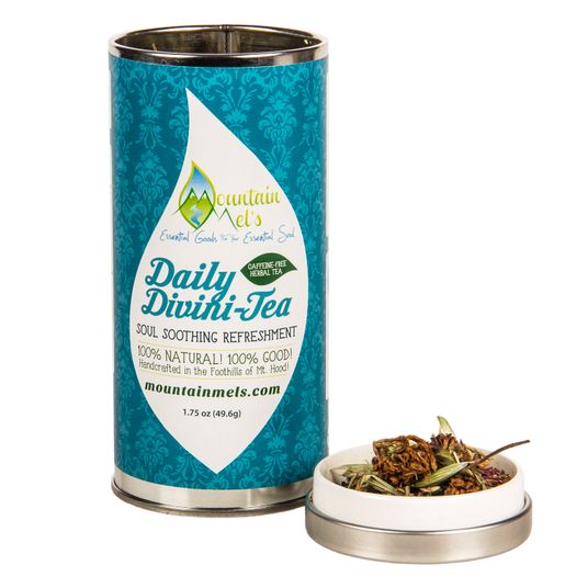 Mountain Mel's Daily DiviniTea, Loose Leaf Herbal Tea, Organic
