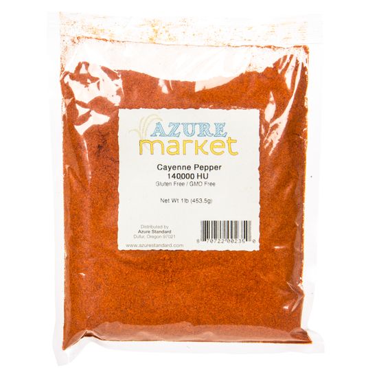Azure Market Cayenne Pepper 140,000 HU Azure Standard