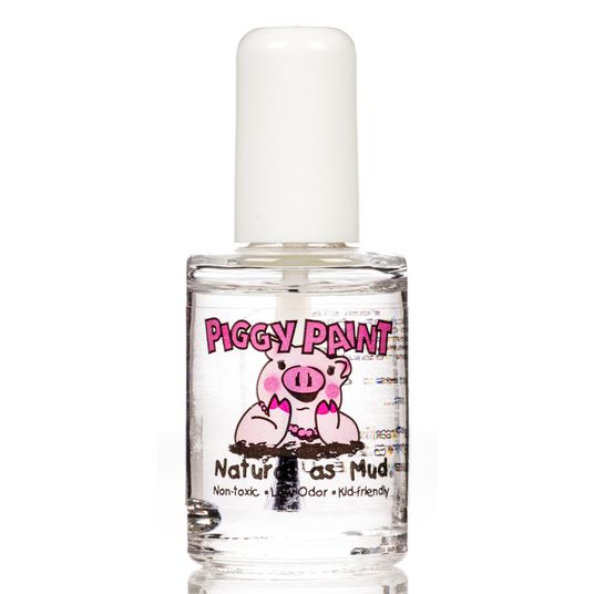 Piggy Paint Nail Polish, Base Coat, Clear - Azure Standard