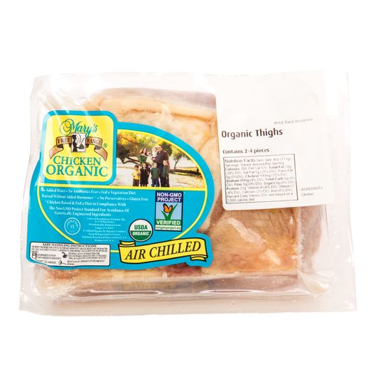 Mary's Chicken Thigh, Organic, Frozen, Random Weight Azure Standard