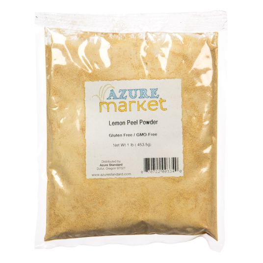 Azure Market Lemon Peel Powder - Azure Standard