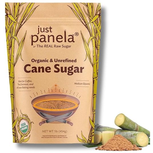 Just Panela Cane Sugar, Unrefined, Organic - Azure Standard