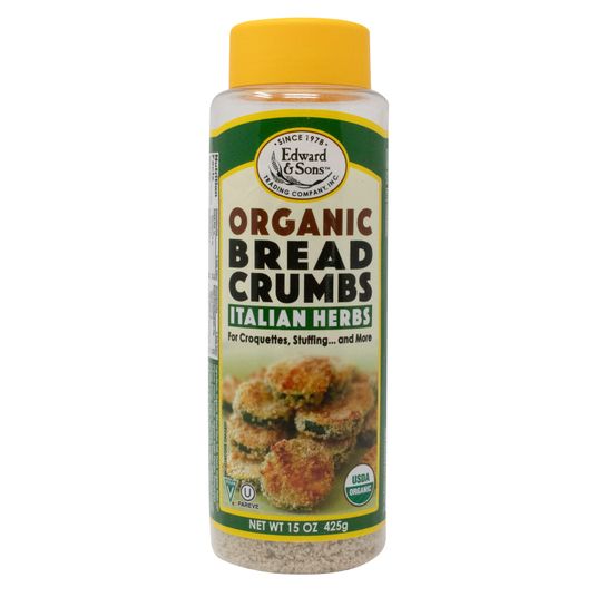 Edward & Sons Breadcrumbs, Italian Herbs, Organic Azure Standard