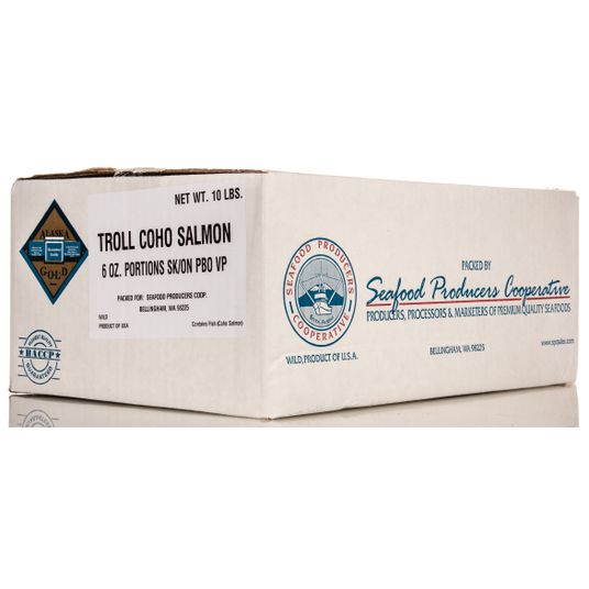 Seafood Producers Cooperative Salmon Coho Portions, Frozen - Azure Standard