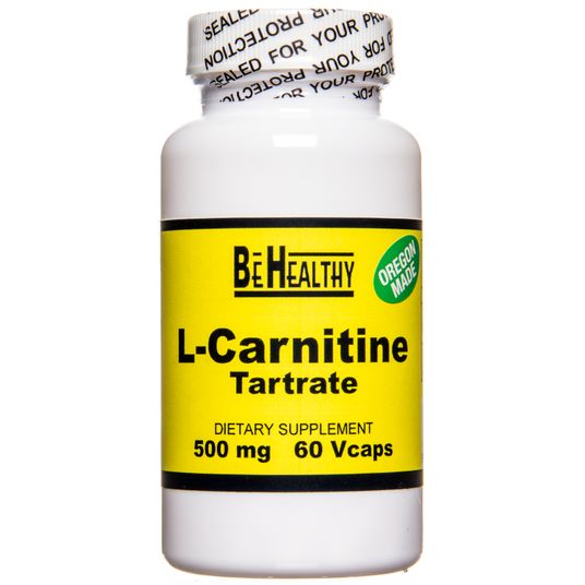 Be Healthy L-Carnitine Tartrate, 500 mg. - Azure Standard