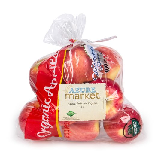 Azure Market Produce Apples, Ambrosia, Organic Azure Standard