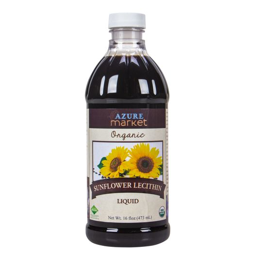 Azure Market Organics Sunflower Lecithin Liquid, Organic Azure Standard