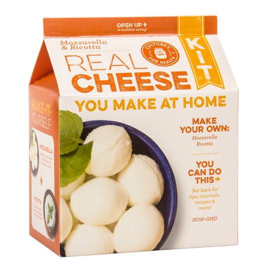 Cultures for Health - Mozzarella and Ricotta Cheese Making Kit