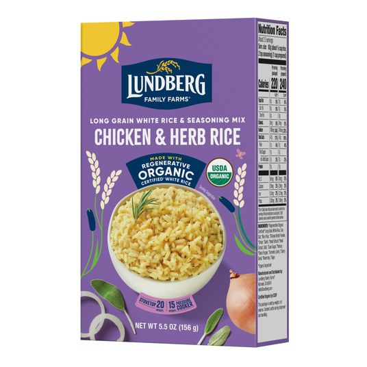 Lundberg Rice & Seasoning Mix, Chicken & Herb, Organic - Azure Standard