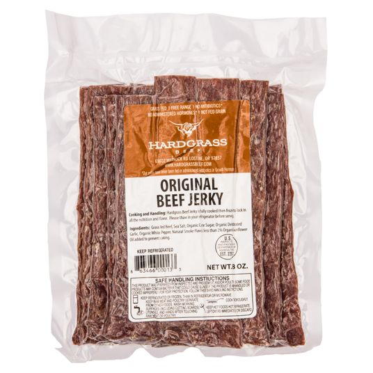 Hardgrass Beef Beef Jerky, Original, Frozen Azure Standard
