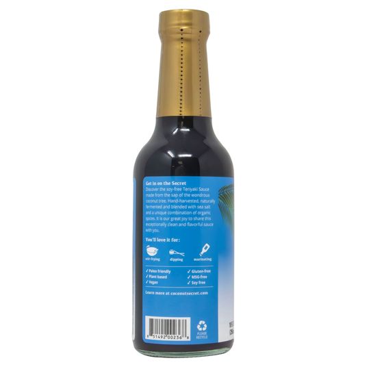 Coconut Secret Teriyaki Sauce, Organic - Azure Standard