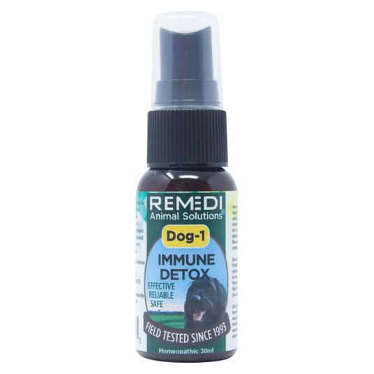 Remedi Animal Solutions DOG1 Immune Detox Azure Standard