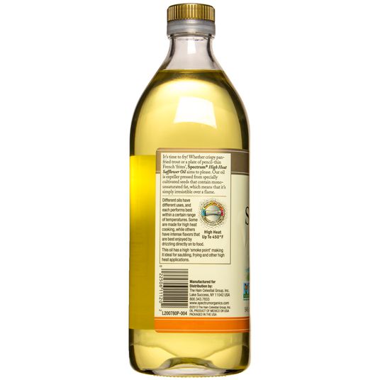 Spectrum Safflower Oil Expeller Pressed 32oz – Something Better Natural  Foods