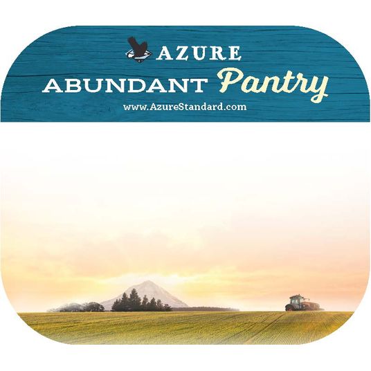 Packaging & Supplies Azure Abundant Pantry Label, Small - Blue (2.25x2 ...