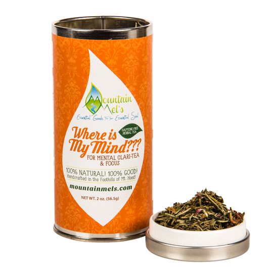 Mountain Mel's Where Is My Mind???, Loose Leaf Herbal Tea, Organic