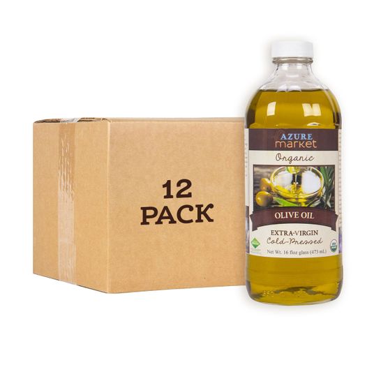 Azure Market Organics Olive Oil, Extra Virgin, Cold Pressed