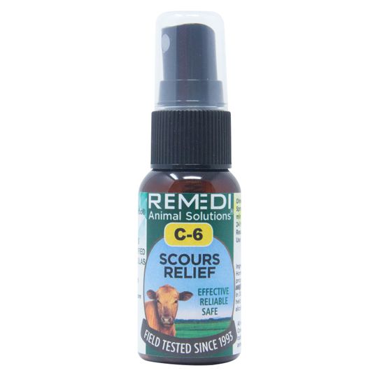 Remedi Animal Solutions CATTLE C6 Drug Free Scours Azure Standard