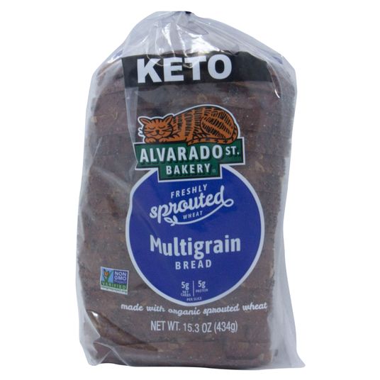 Alvarado Street Bakery Sprouted Wheat Multigrain Bread, Keto, Frozen