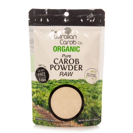 The Australian Carob Co. Pure Carob Powder, Raw, Organic Azure Standard