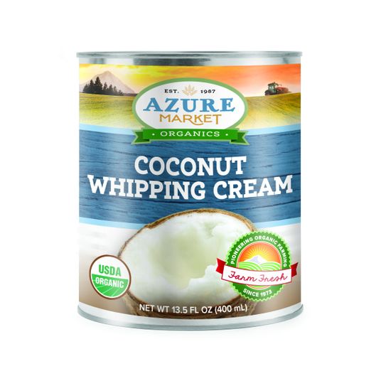 Azure Market Organics Coconut Whipping Cream, Organic - Azure Standard