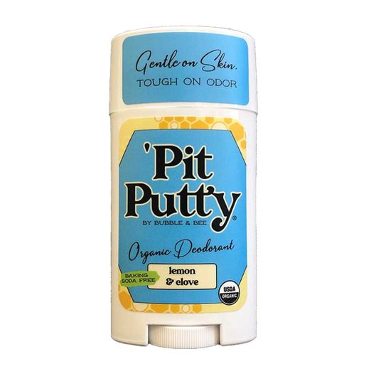 Bubble & Bee Organics Pit Putty, Original, Lemon Clove, Organic - Azure ...