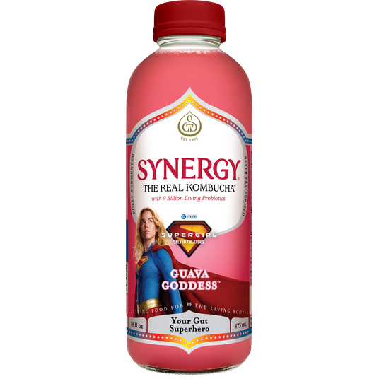 GT's SYNERGY, Kombucha Raw, Guava Goddess - Azure Standard