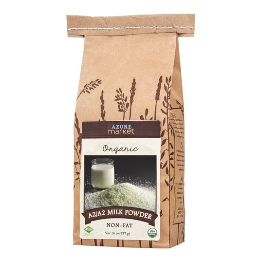 Azure Market Organics Milk Powder, Non-Fat, A2/A2, Organic - Azure